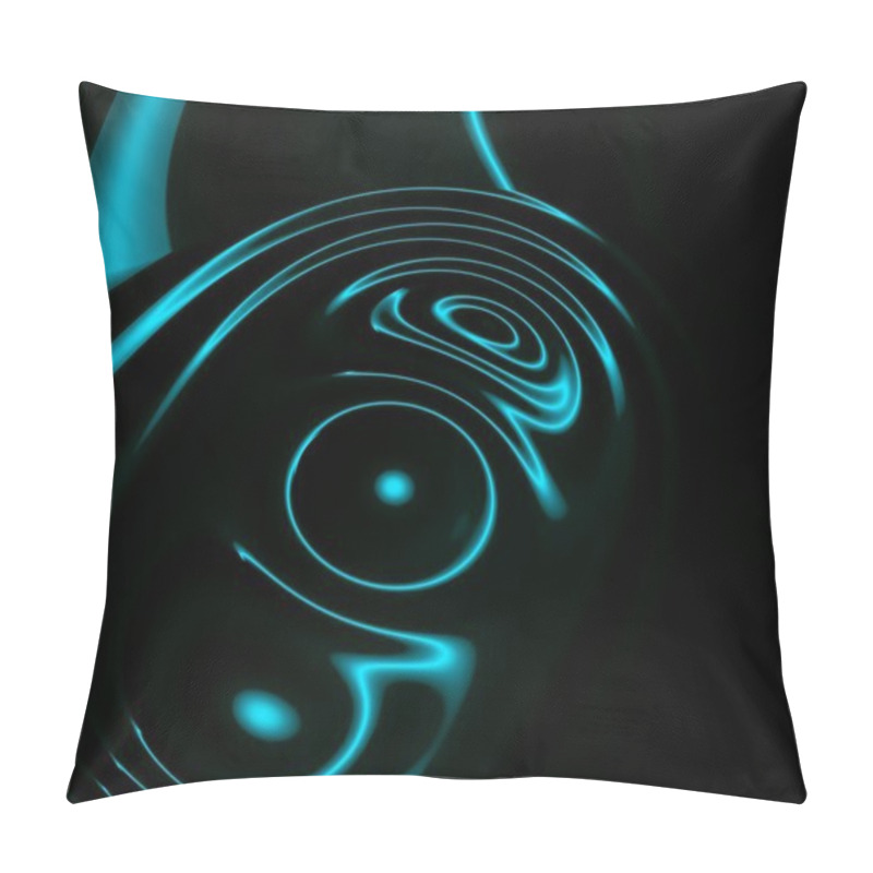 Personality  Silk Waves Pillow Covers