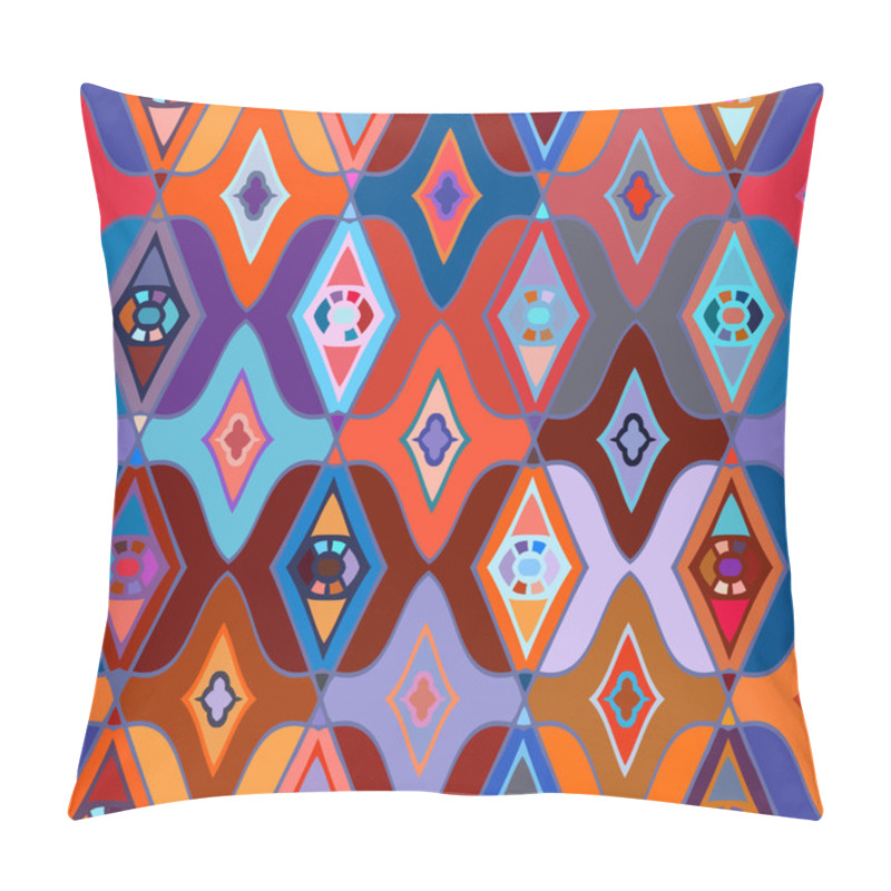 Personality  Vector Seamless Ethnic Pattern Pillow Covers