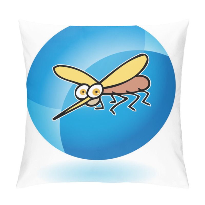 Personality  Mosquito Web Button Pillow Covers