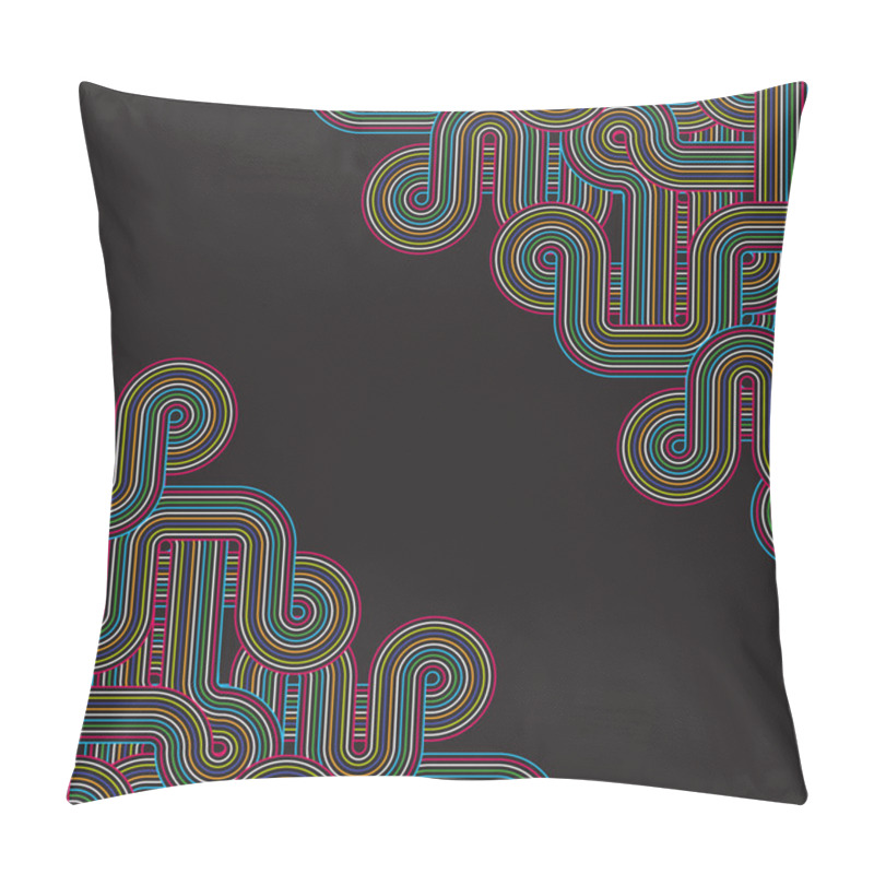 Personality  Twisted Lines Pillow Covers