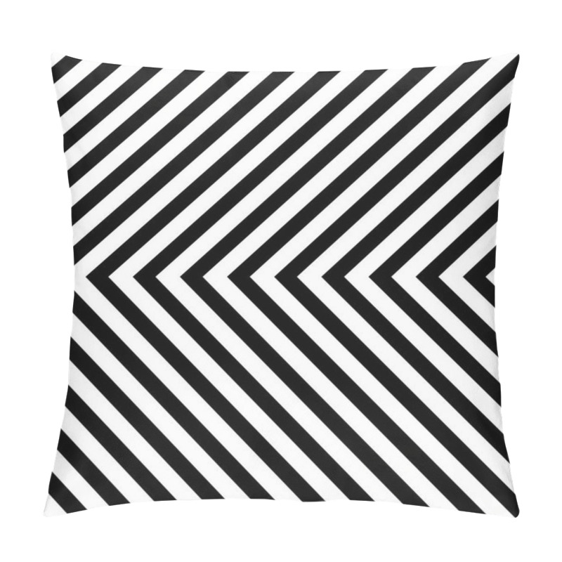 Personality  Chevron Line Abstract Pattern Background Pillow Covers