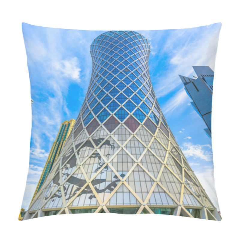 Personality  Tornado Tower Doha Pillow Covers