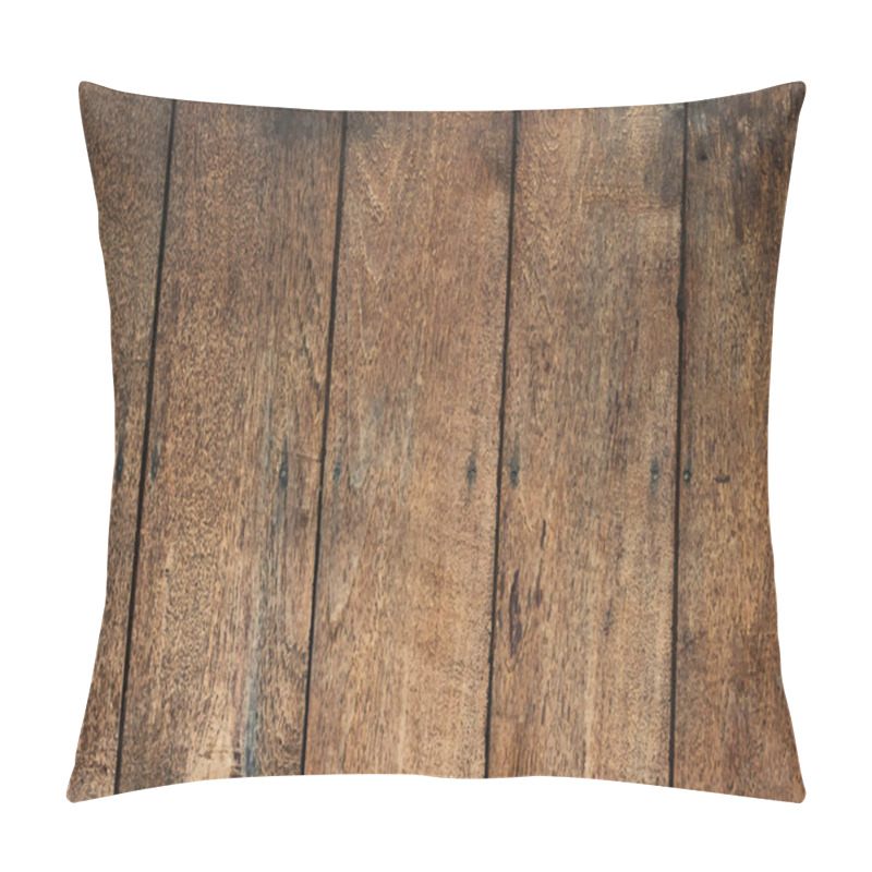 Personality  Brown Wood Texture Vector Design Pillow Covers