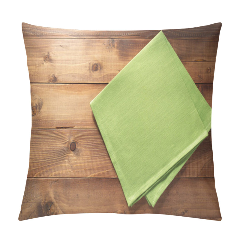 Personality  Cloth Napkin On Wood Pillow Covers