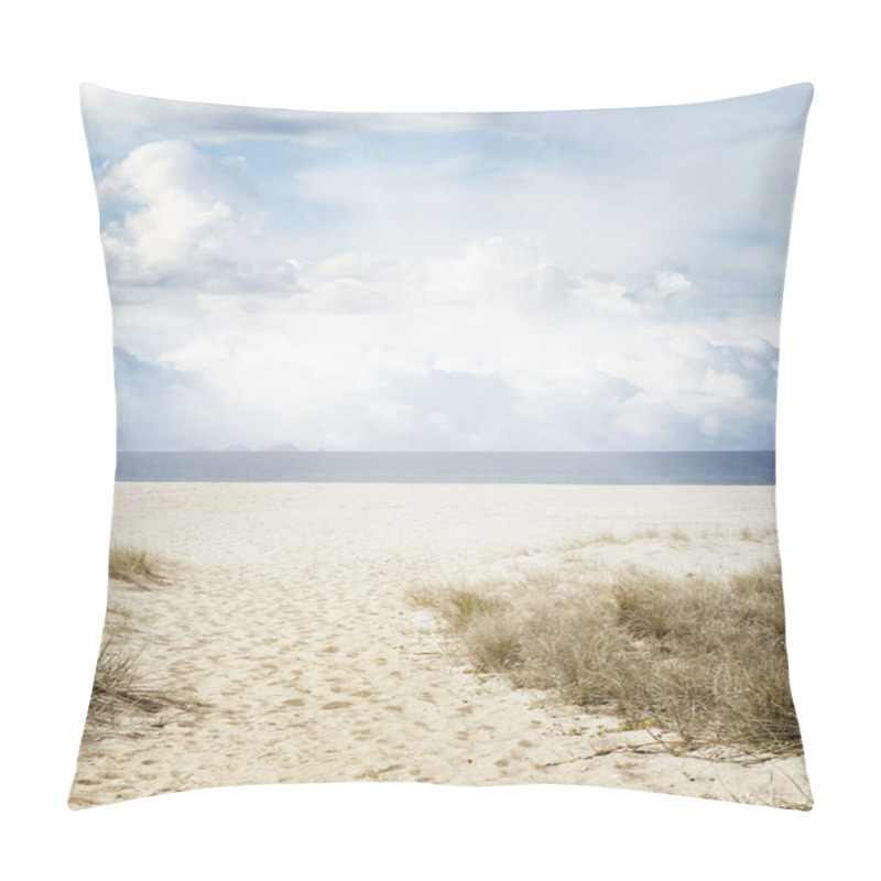 Personality  Beach Trail Pillow Covers