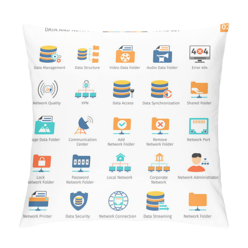 Personality  Networks Set 02 Pillow Covers