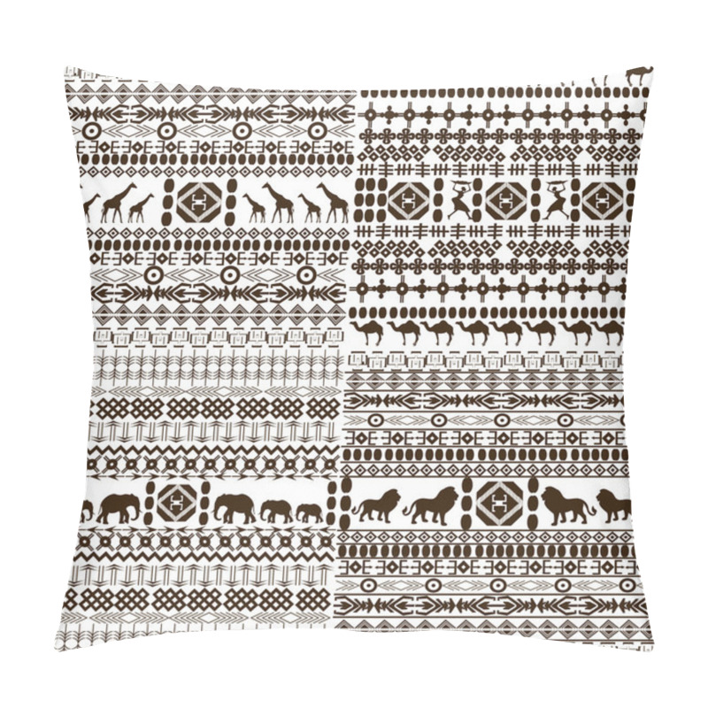 Personality  African Backgrounds Pillow Covers