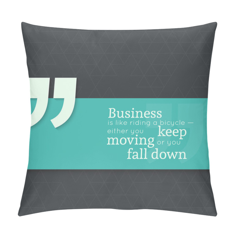 Personality  Inspirational Quote Vector Pillow Covers