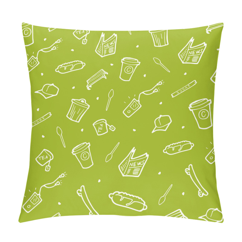 Personality  Central Park Pattern, Vector Illustration Pillow Covers