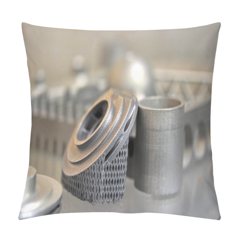 Personality  Object Printed On Metal 3d Printer Pillow Covers