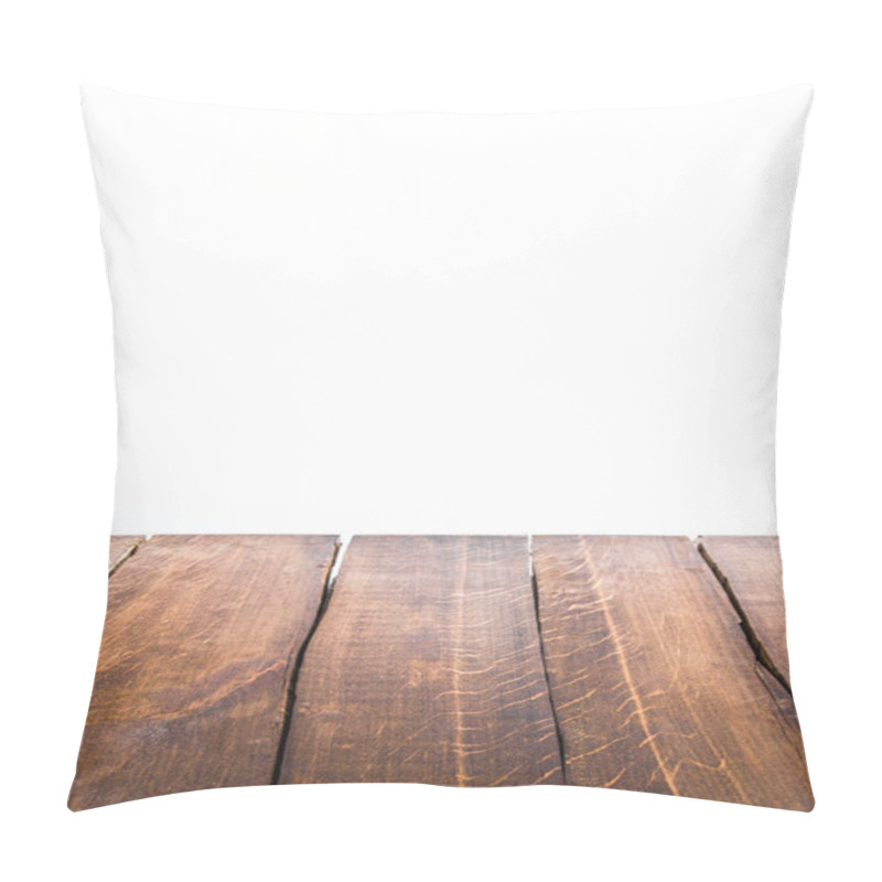 Personality  Brown Wooden Background Pillow Covers