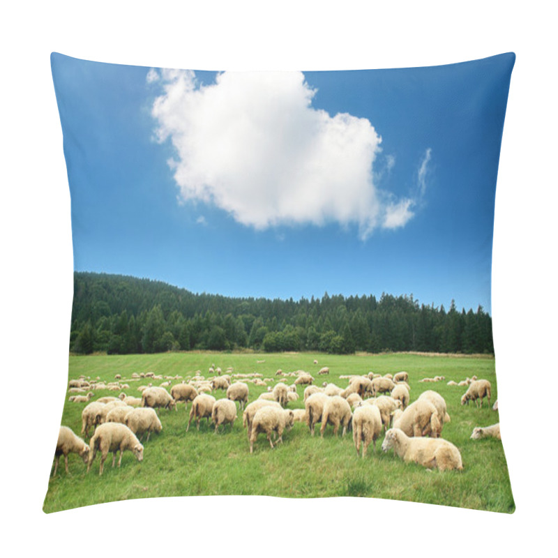 Personality  Herd Of Sheep Pillow Covers