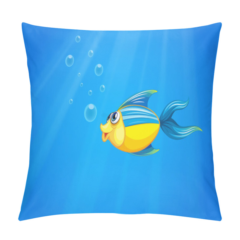 Personality  A Deep Sea With A Fish Pillow Covers