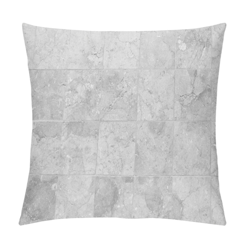 Personality  Marble Stone Tiled Floor Pillow Covers