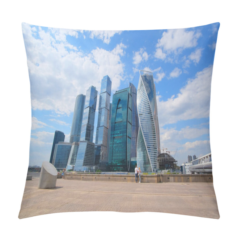 Personality  Veiw Od Skyscrapes Of Moscow City Pillow Covers