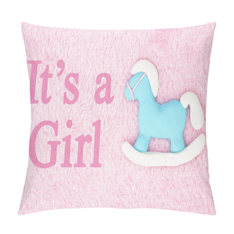 Personality  Old Fashion It's A Girl Message Pillow Covers