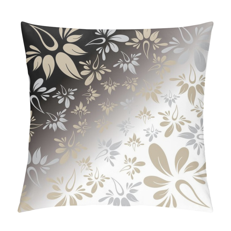 Personality  Abstract Floral Background (eps10) Pillow Covers