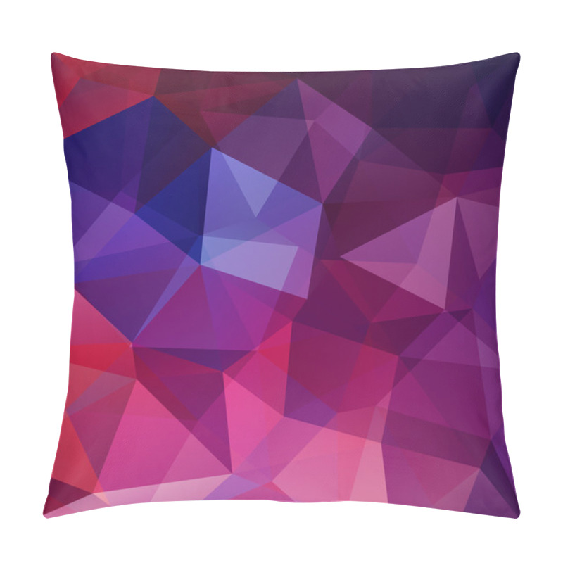 Personality  Abstract Mosaic Background. Pillow Covers