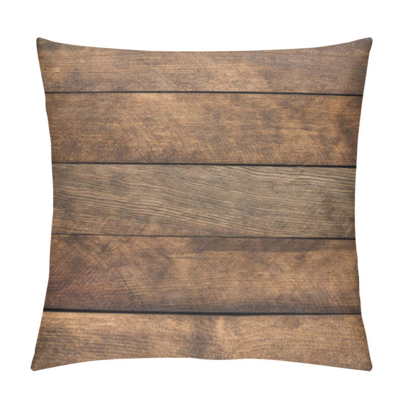 Personality  Brown Wooden Texture Pillow Covers