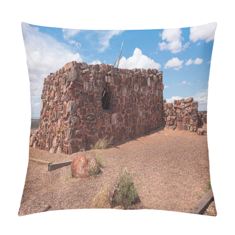 Personality  The Puebloan Agate House Excavated In The 1930s And Rebuilt More Pillow Covers