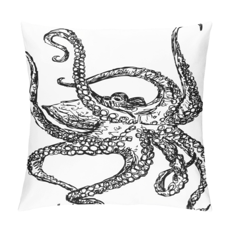 Personality  Octopus Pillow Covers