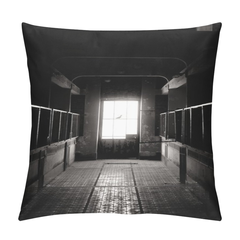 Personality  Dark And Abandoned Place Pillow Covers