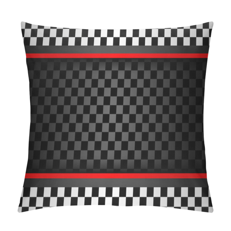 Personality  Racing Horizontal Backdrop Pillow Covers