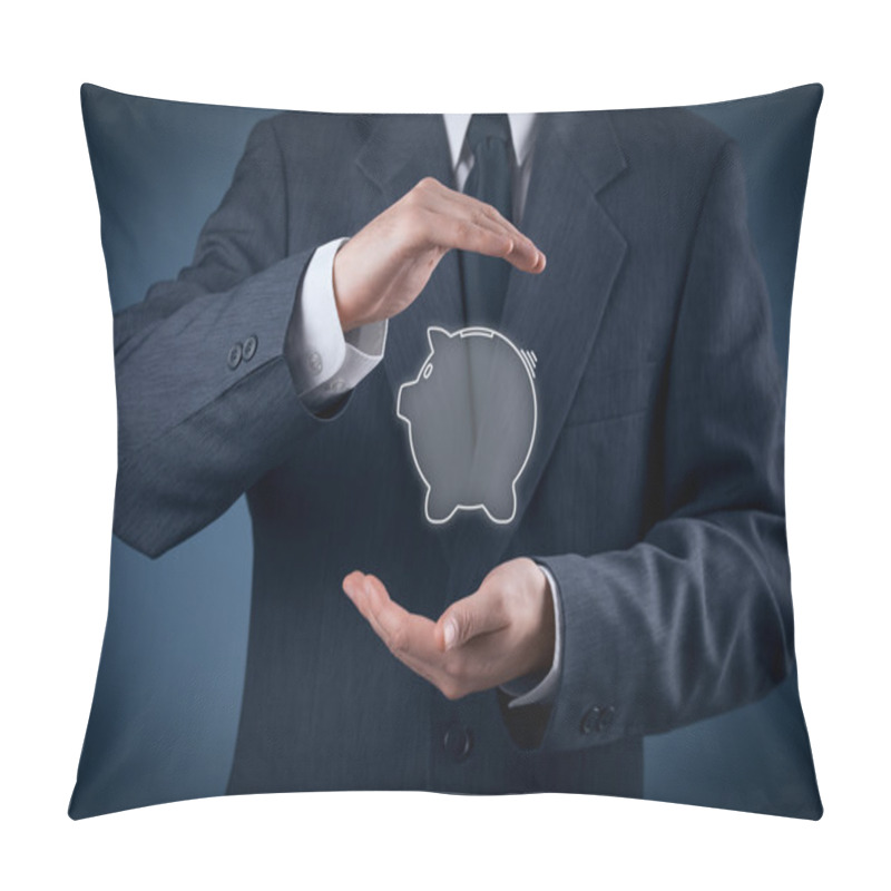 Personality  Protect Financial Savings Pillow Covers