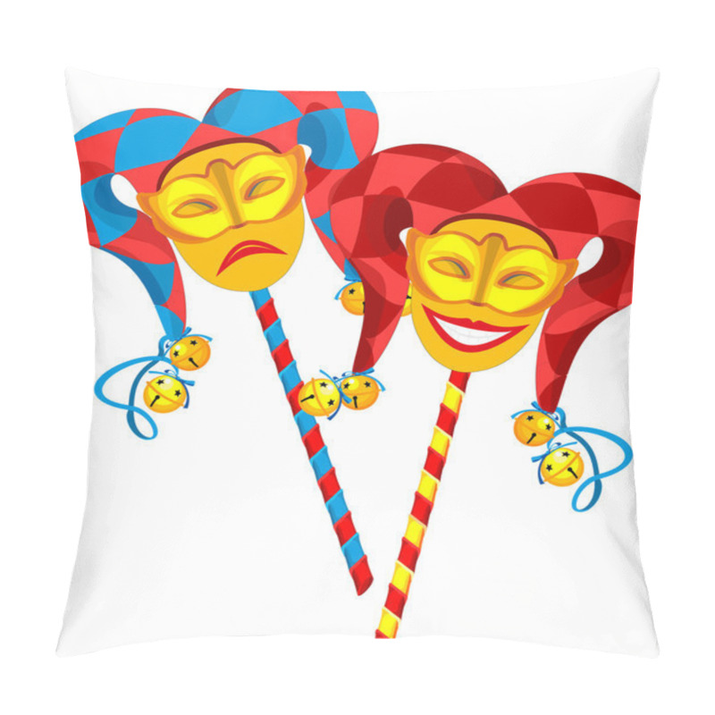 Personality  Carnival Masks Pillow Covers