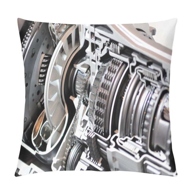 Personality  Gearbox And Clutch Cross-section. Pillow Covers