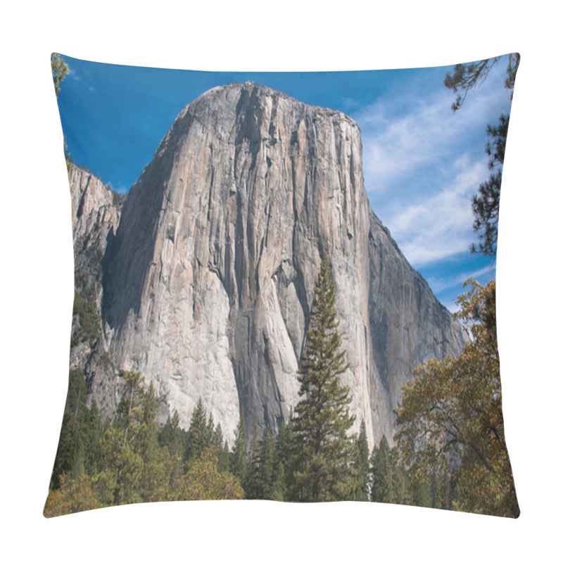 Personality  El Capitan, A Rock In Yosemite National Park Pillow Covers