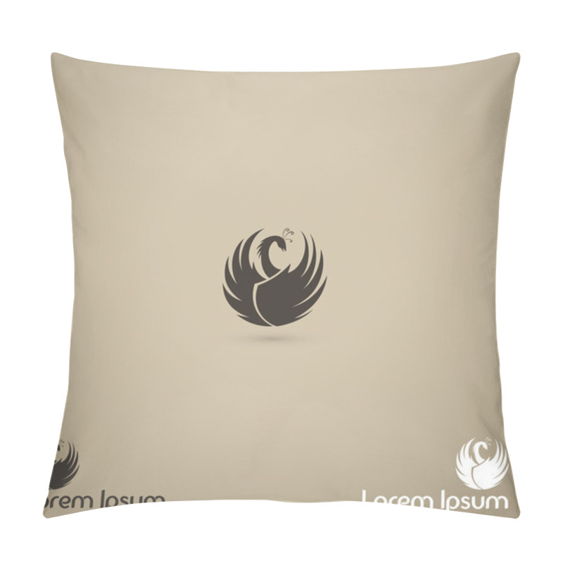 Personality  Bird Symbol Pillow Covers