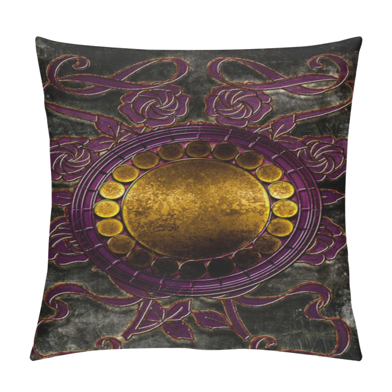 Personality  Art Nouveau Backgrounds And Frames Pillow Covers