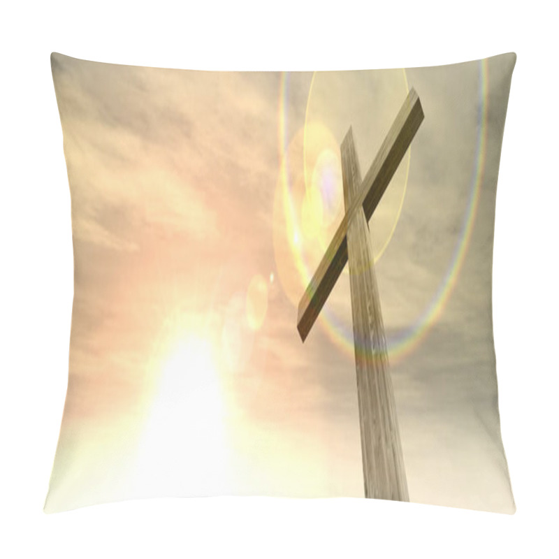 Personality  Cross, Religion Symbol Shape Pillow Covers