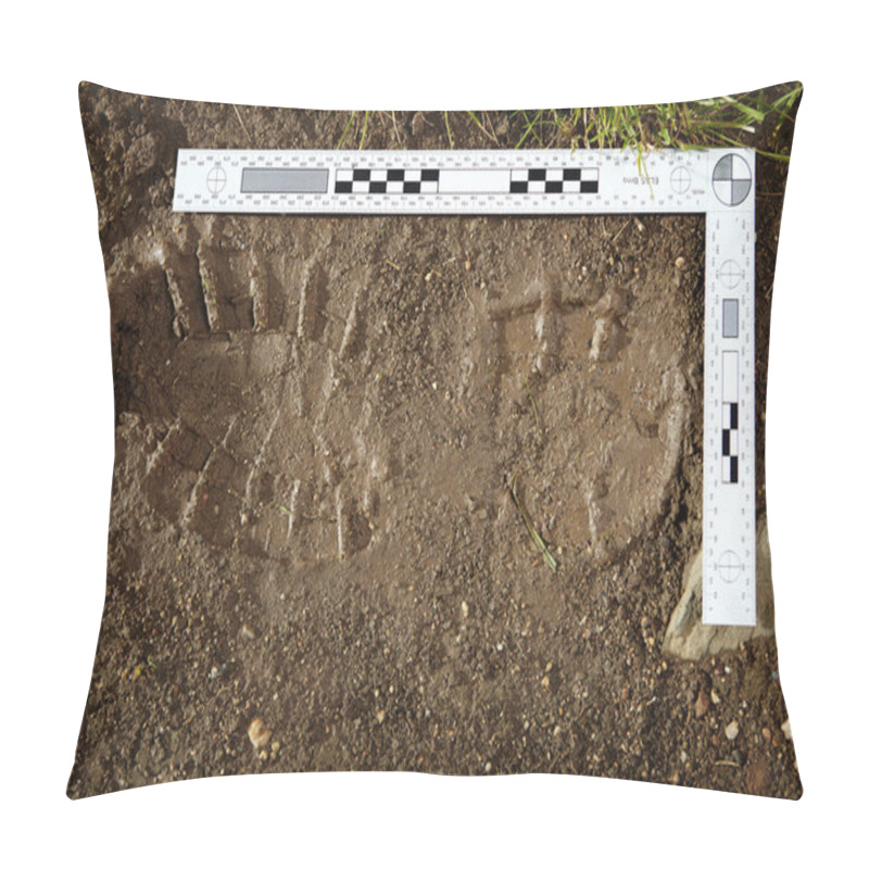 Personality  Criminal Trasology - Footprint On Way Pillow Covers