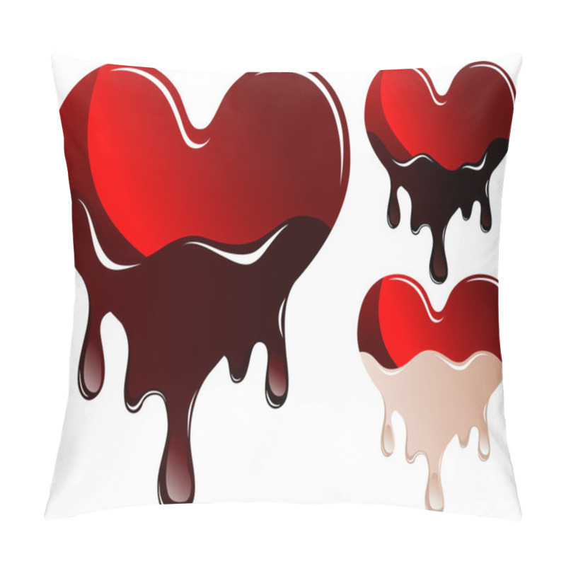 Personality  Hearts In Chocolate Pillow Covers