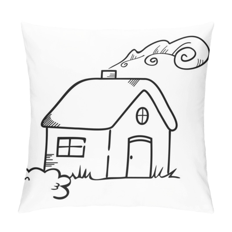 Personality  House Symbol Pillow Covers