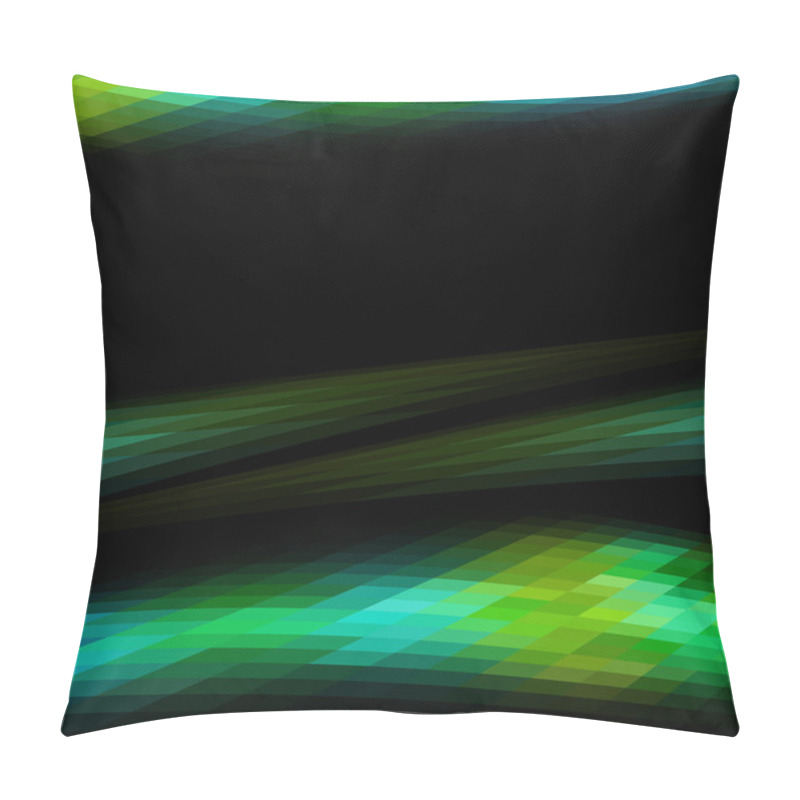 Personality  Abstract Mosaic Vector Background Pillow Covers