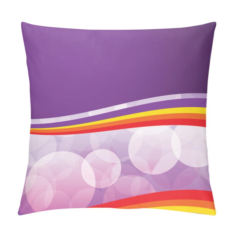 Personality  Abstract Background Vector Pillow Covers