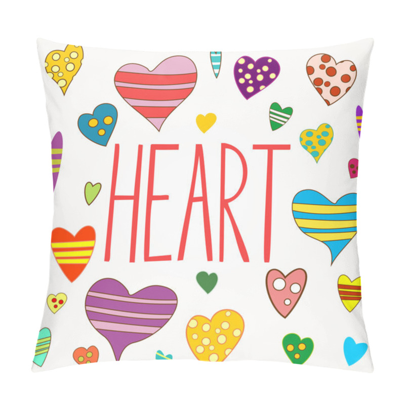 Personality  Hearts Pillow Covers