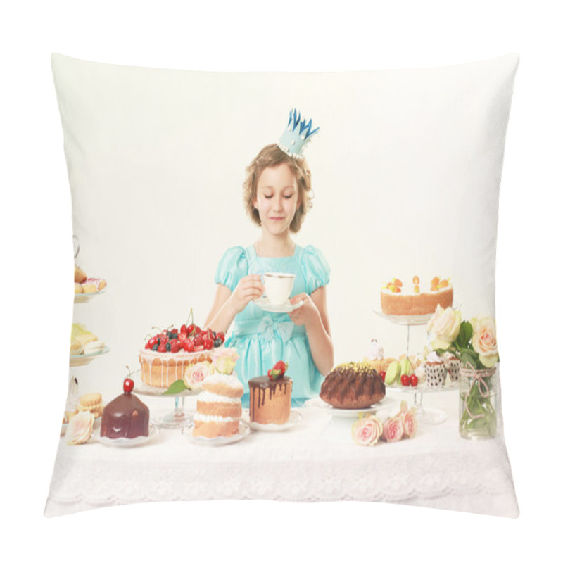 Personality  Beautiful Little Princess Girl Pillow Covers