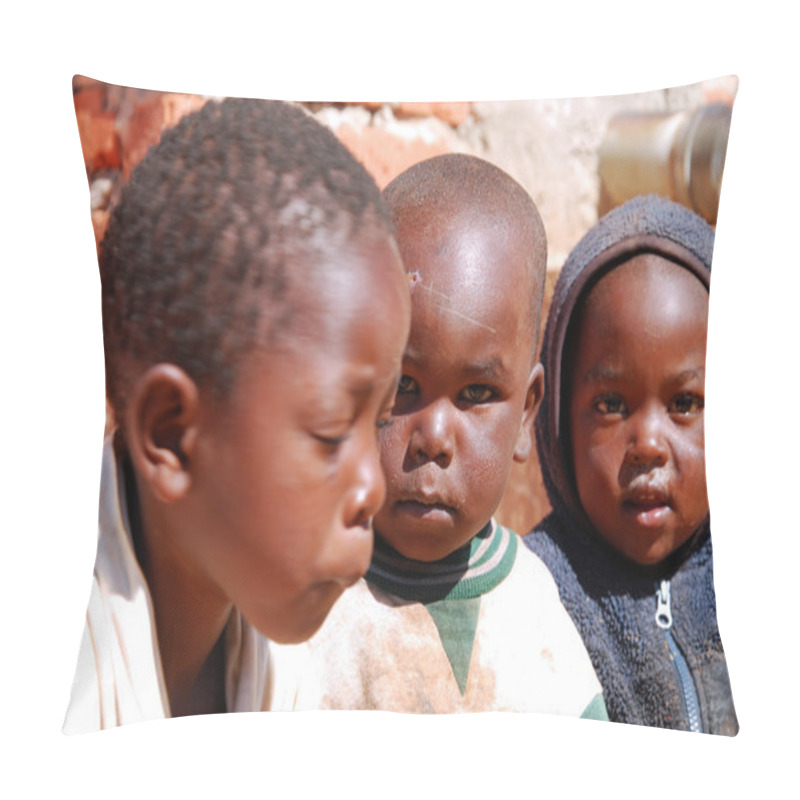 Personality  The Children Of The Franciscan Mission Of The Village Of Pomerin Pillow Covers