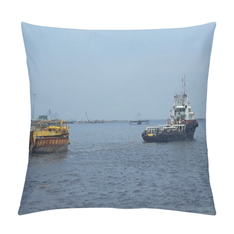 Personality  Refurbish SPM (Single Point Mooring) Sukowati Field East Java Indonesia For Lifting/ Shipping Crude Oil At Dockyard Jakarta Indonesia. Pillow Covers