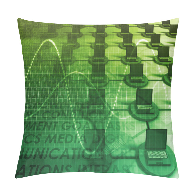 Personality  Virtual Technology Pillow Covers