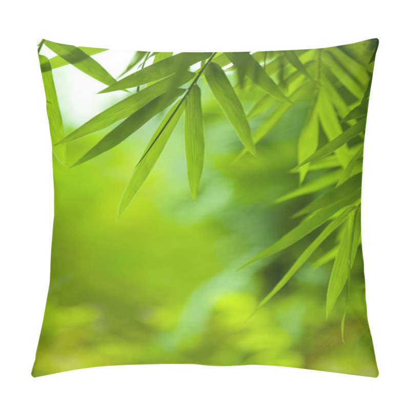 Personality  Bamboo Leaves Pillow Covers