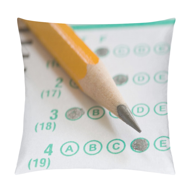 Personality  Pencil And Test Pillow Covers