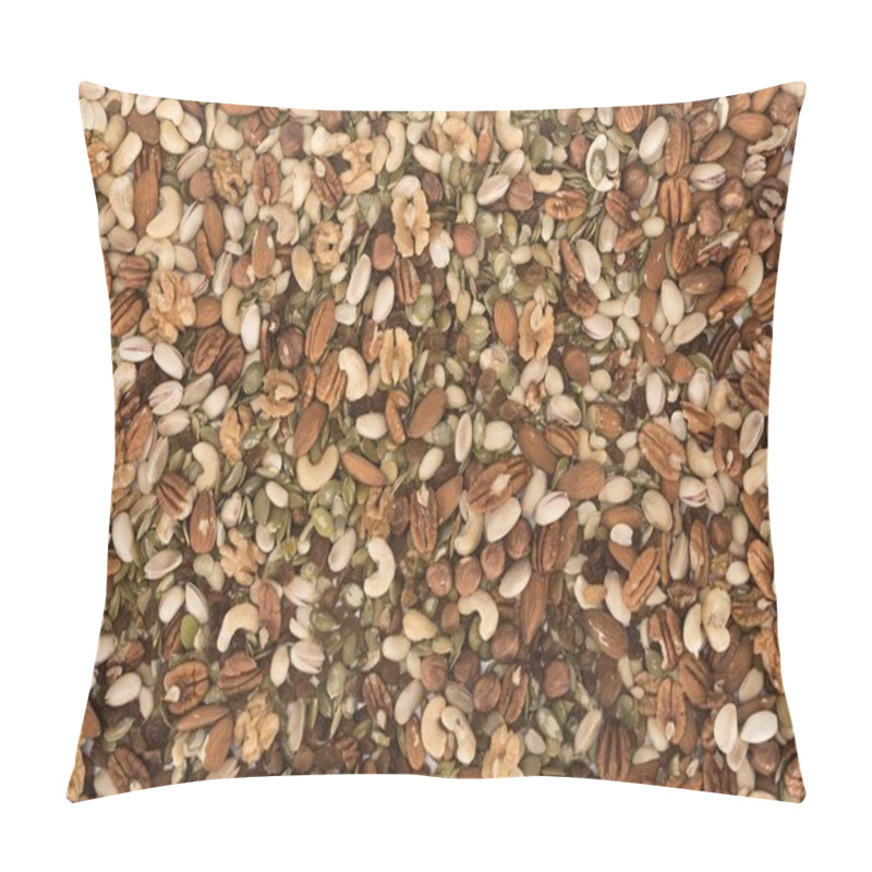 Personality  Nuts Background Pillow Covers