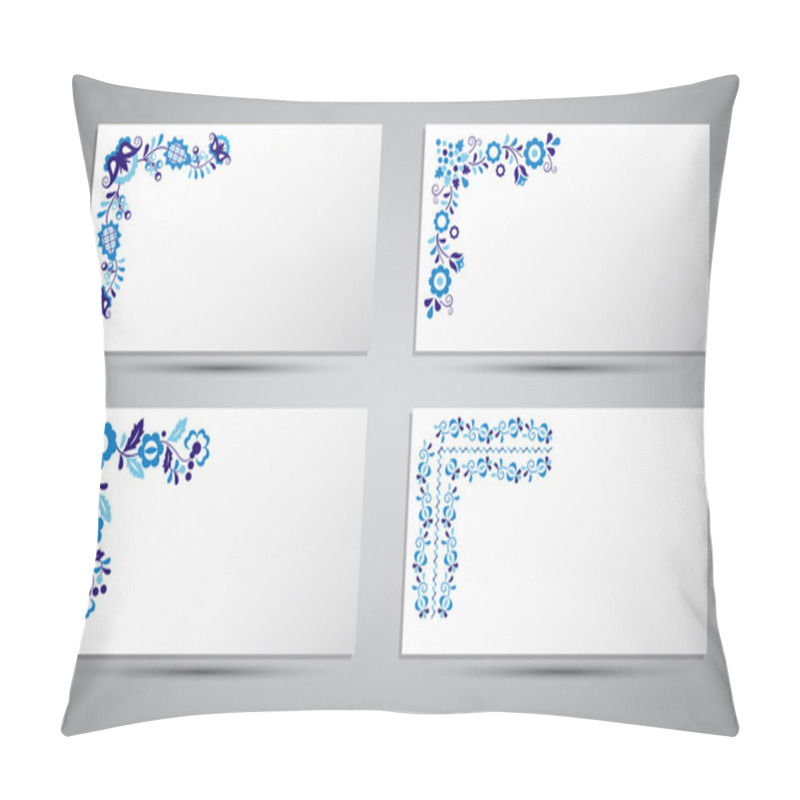 Personality  Traditional Folk Patterns Pillow Covers