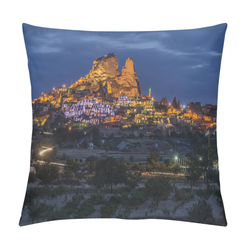 Personality  Morning Twilight In Fairy Chimneys Of Goreme Valley Cappadocia Pillow Covers