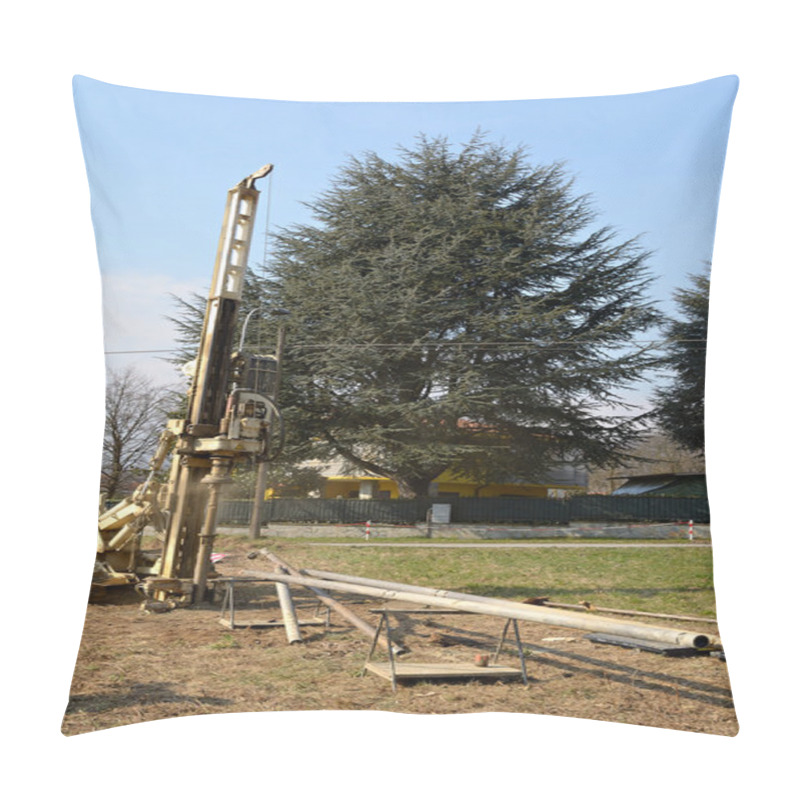 Personality  Borehole For Soil Testing Pillow Covers